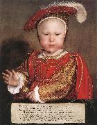 HOLBEIN, Hans the Younger Portrait of Edward, Prince of Wales sg Spain oil painting artist